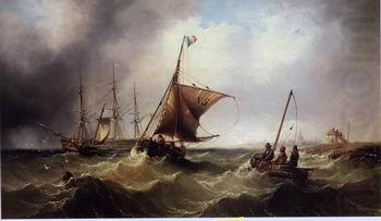 Seascape, boats, ships and warships. 43, unknow artist